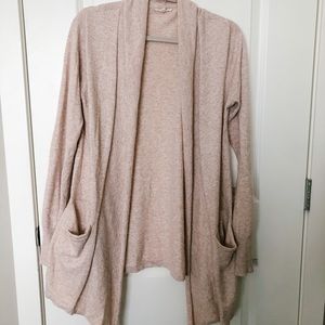Pink sweater great for layering